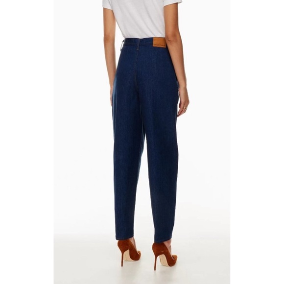 Denim Forum Luanne High Rise Tapered Jean - Picture 3 of 6